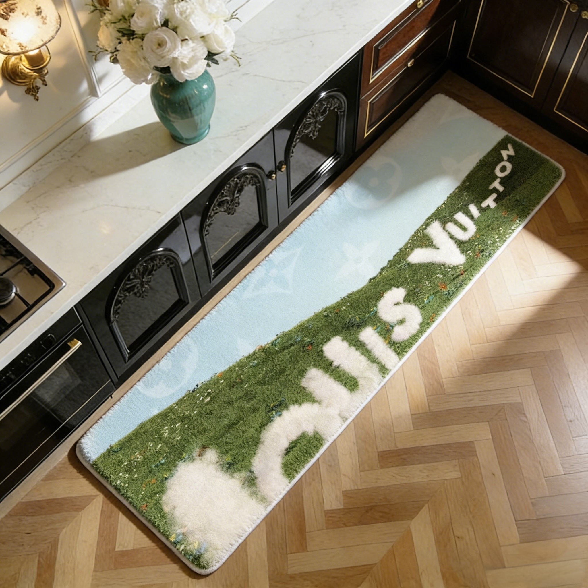 【ルイヴィトン】 キッチンマット 1030-3-13-1