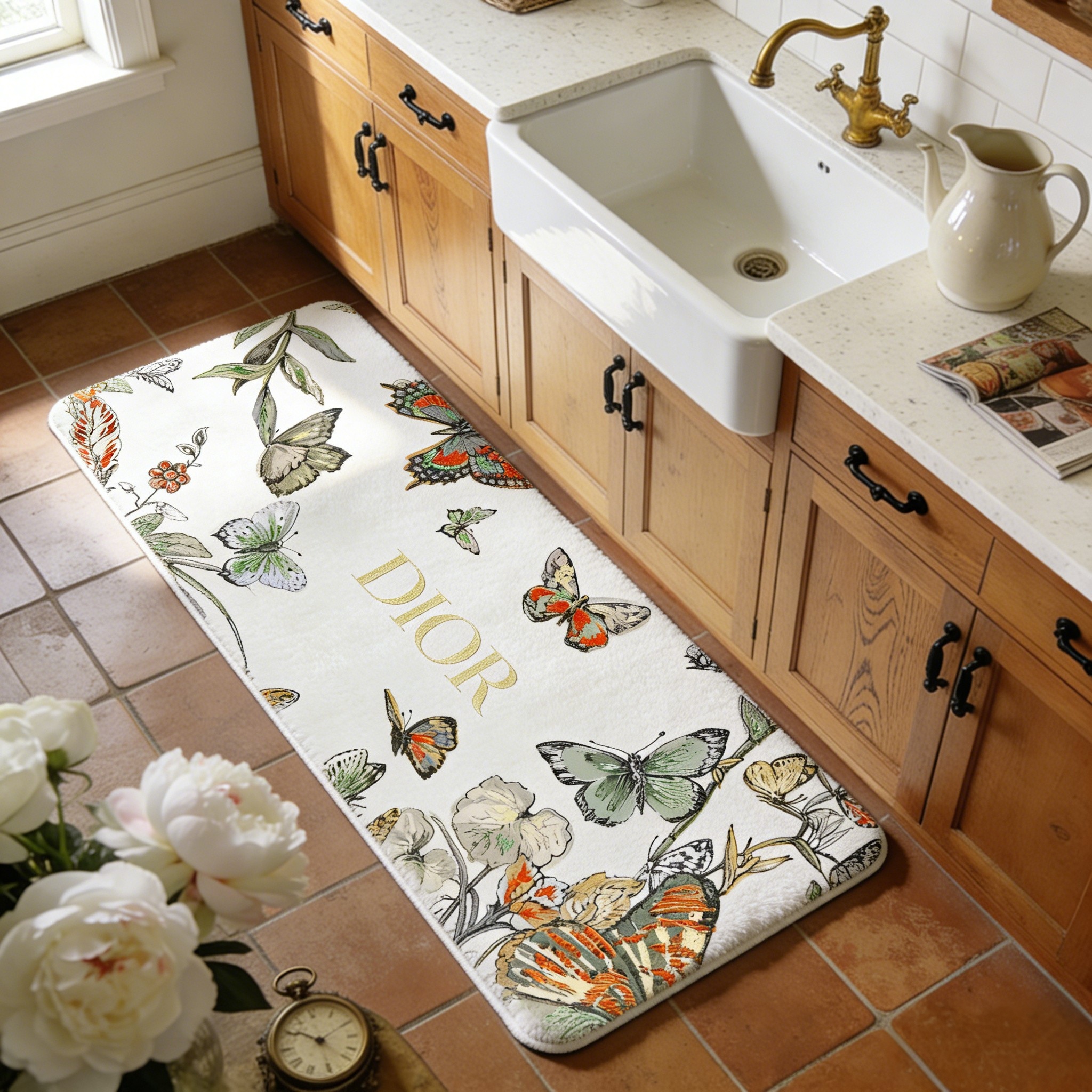 【ディオール】 キッチンマット1215-5-2-1