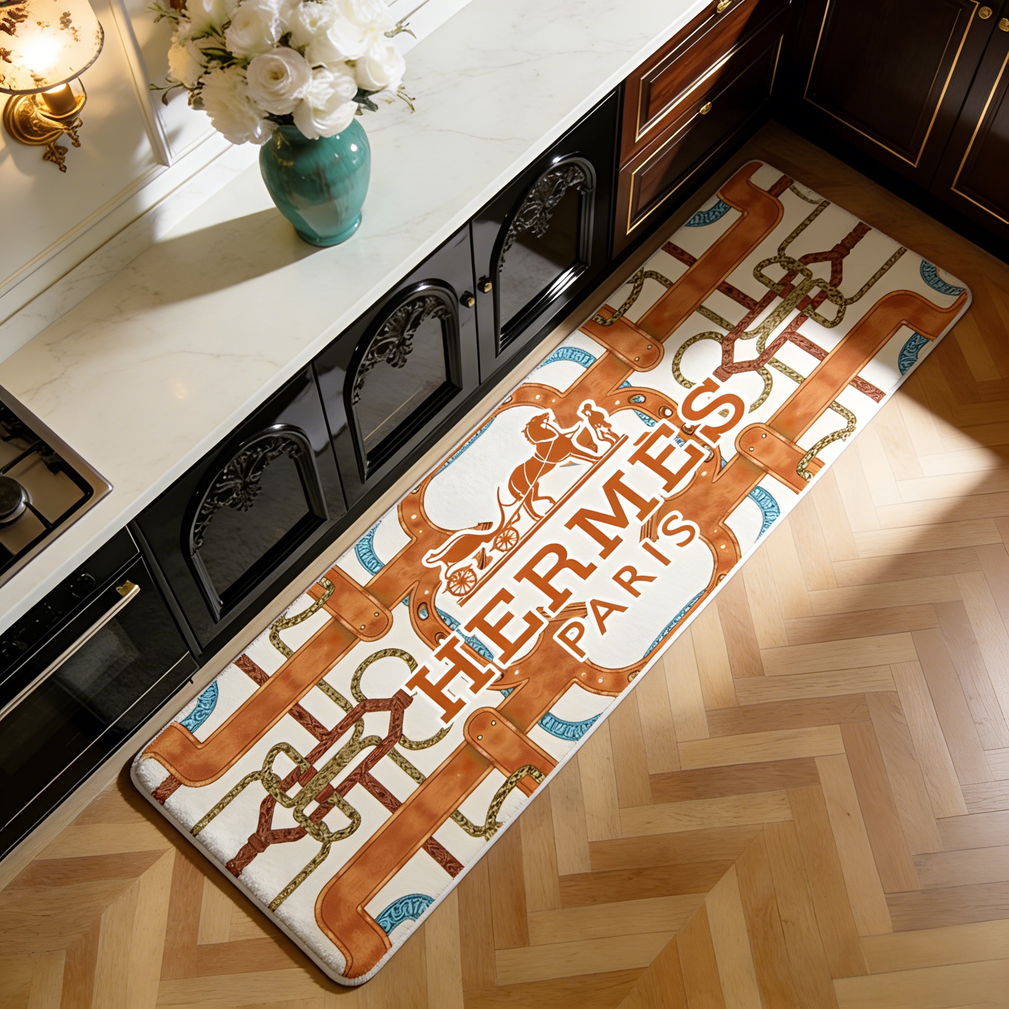 【エルメス】 キッチンマット 0427-6-2