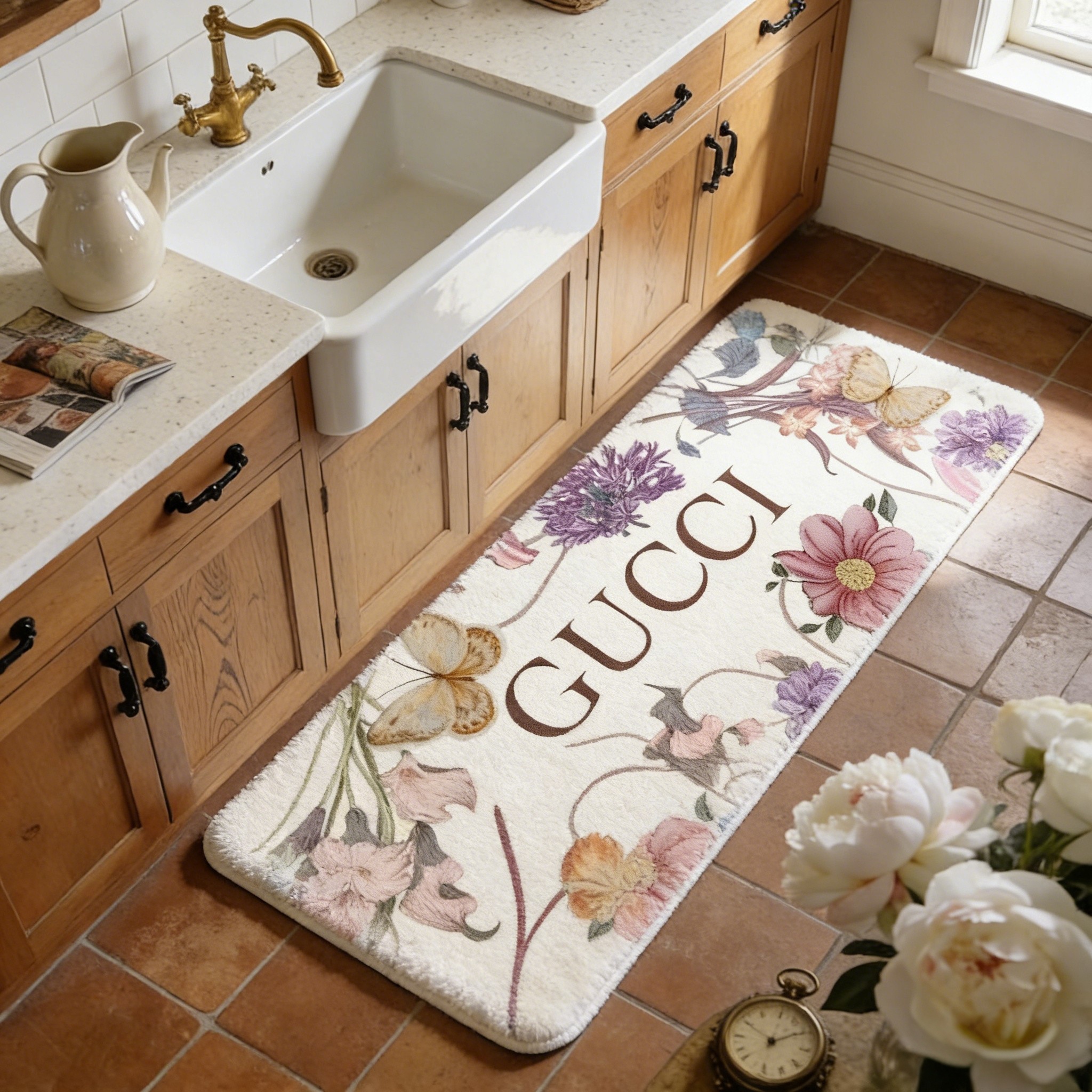 【グッチ】 キッチンマット1215-5-7-1