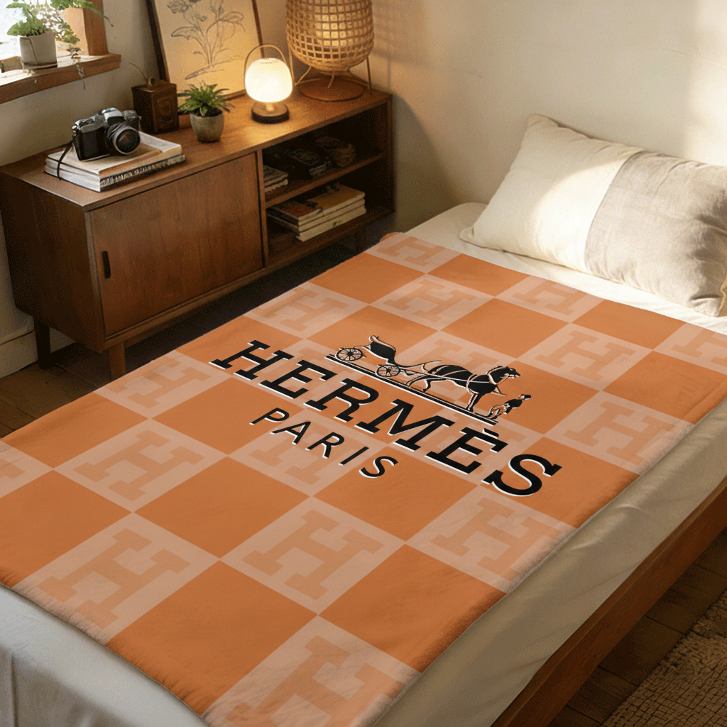 【エルメス】タオルケット 0507-1-2