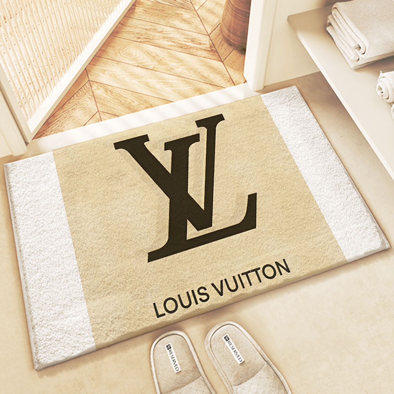【ルイヴィトン】 トイレマット·浴室マット 吸水速乾 1122-4-8-1