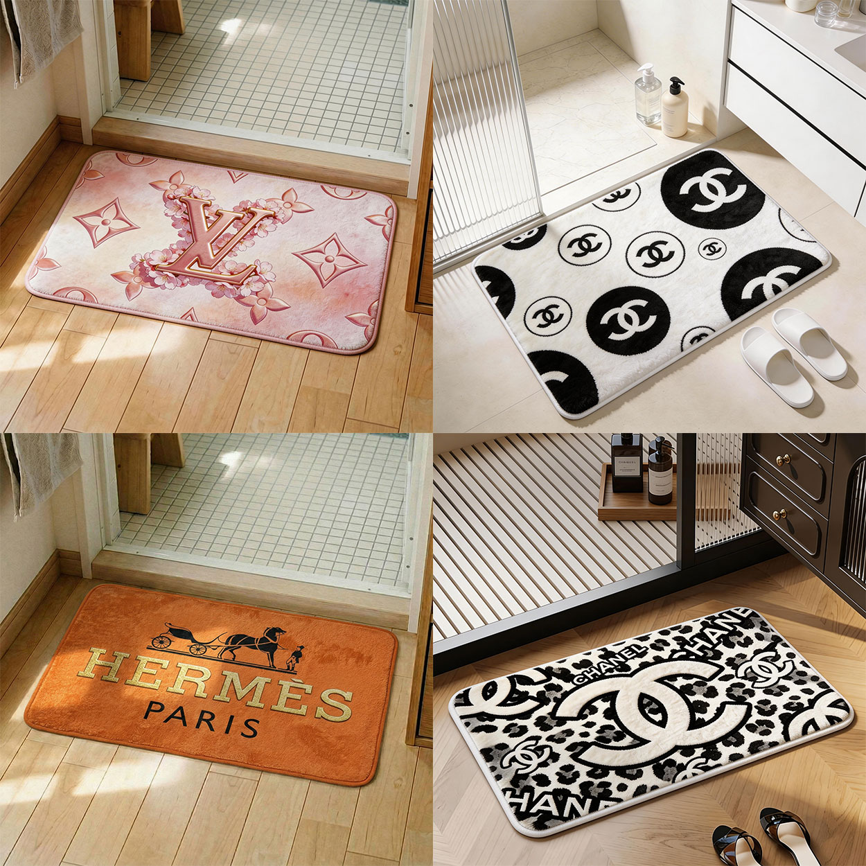 【ルイヴィトン】 トイレマット·浴室マット 吸水速乾 260410-19