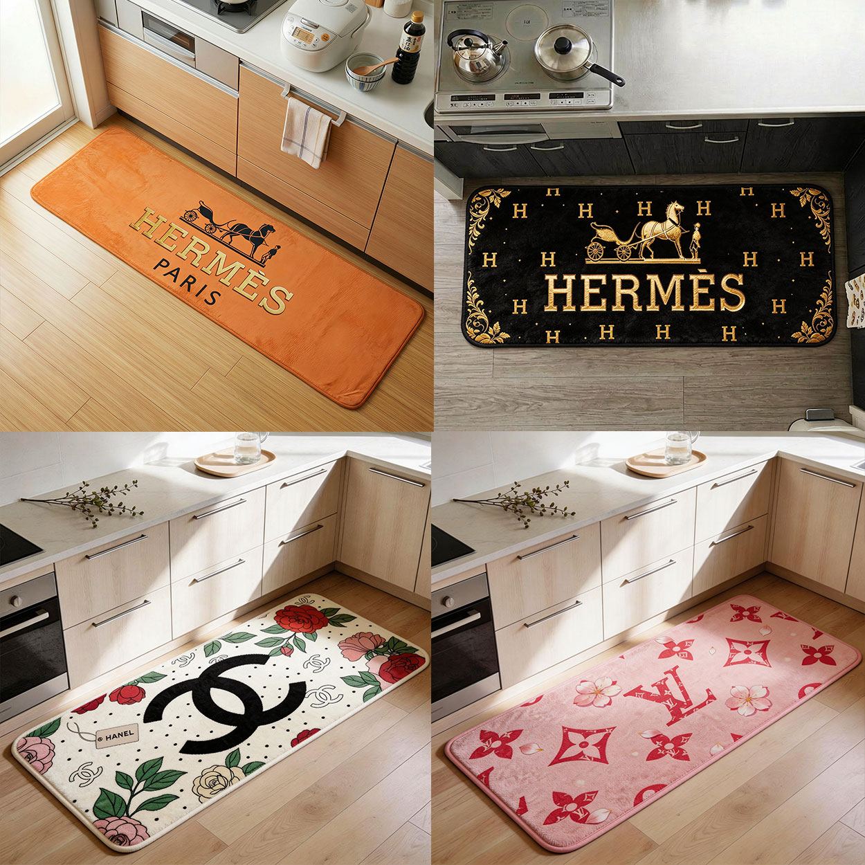 【エルメス】 キッチンマット 260410-26