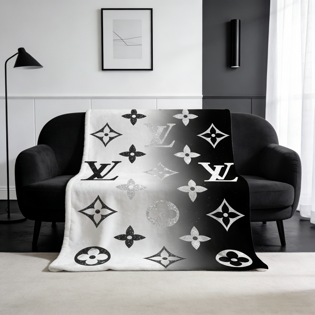 【ルイヴィトン】 ブランケット毛布 26018-5