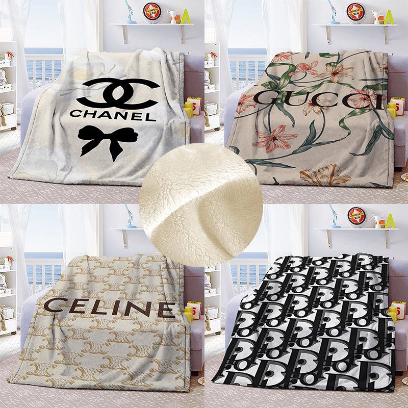 シャネル】 ブランケット毛布 0818-2-6