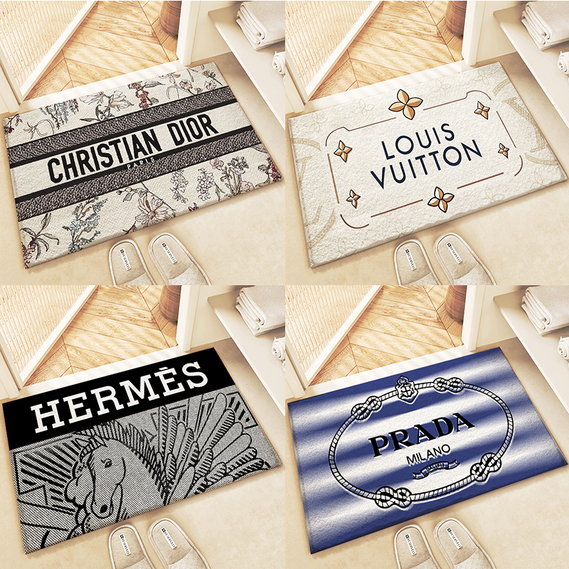 【エルメス】トイレマット·浴室マット 吸水速乾 0427-4-3