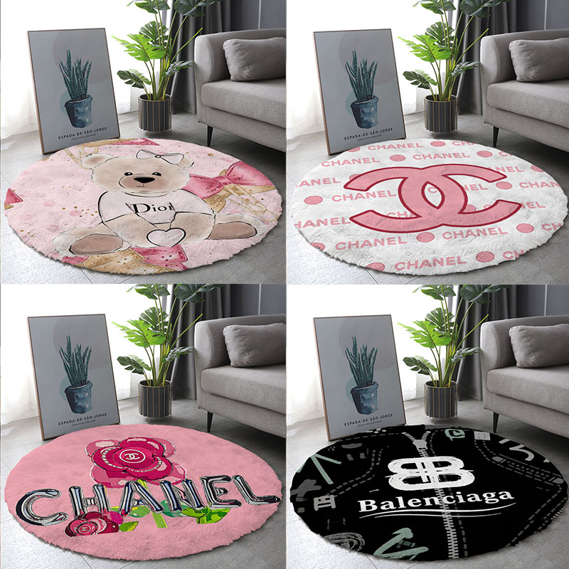 【ディオール】 ラグマット 円形 0613-5-1