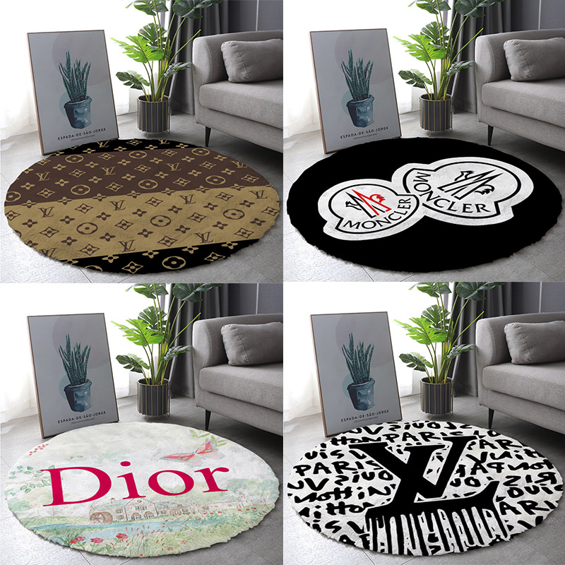 【ディオール】 ラグマット 円形 0721-4-3