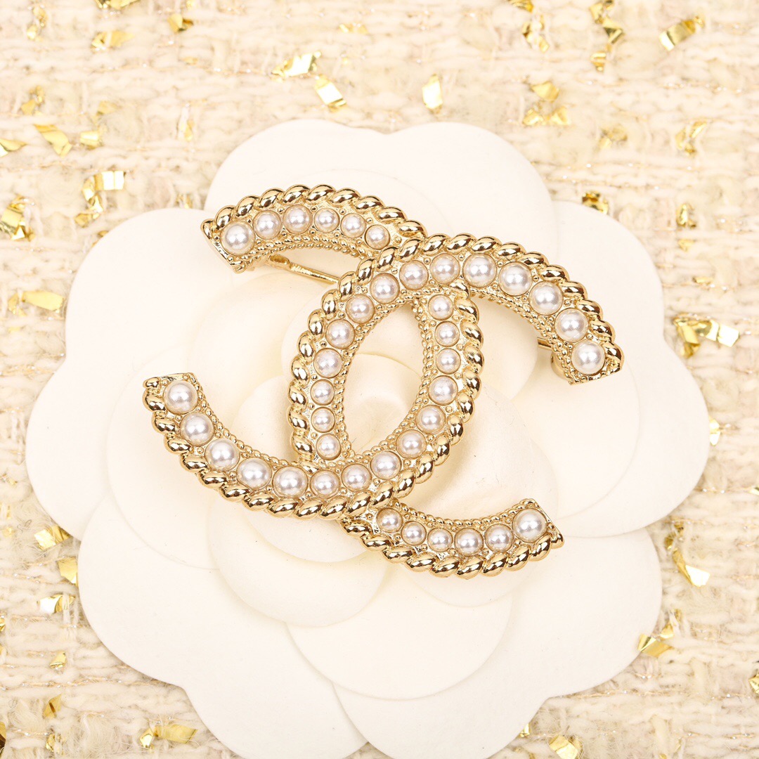 【シャネル】ブローチ・コサージュ0830-1-13