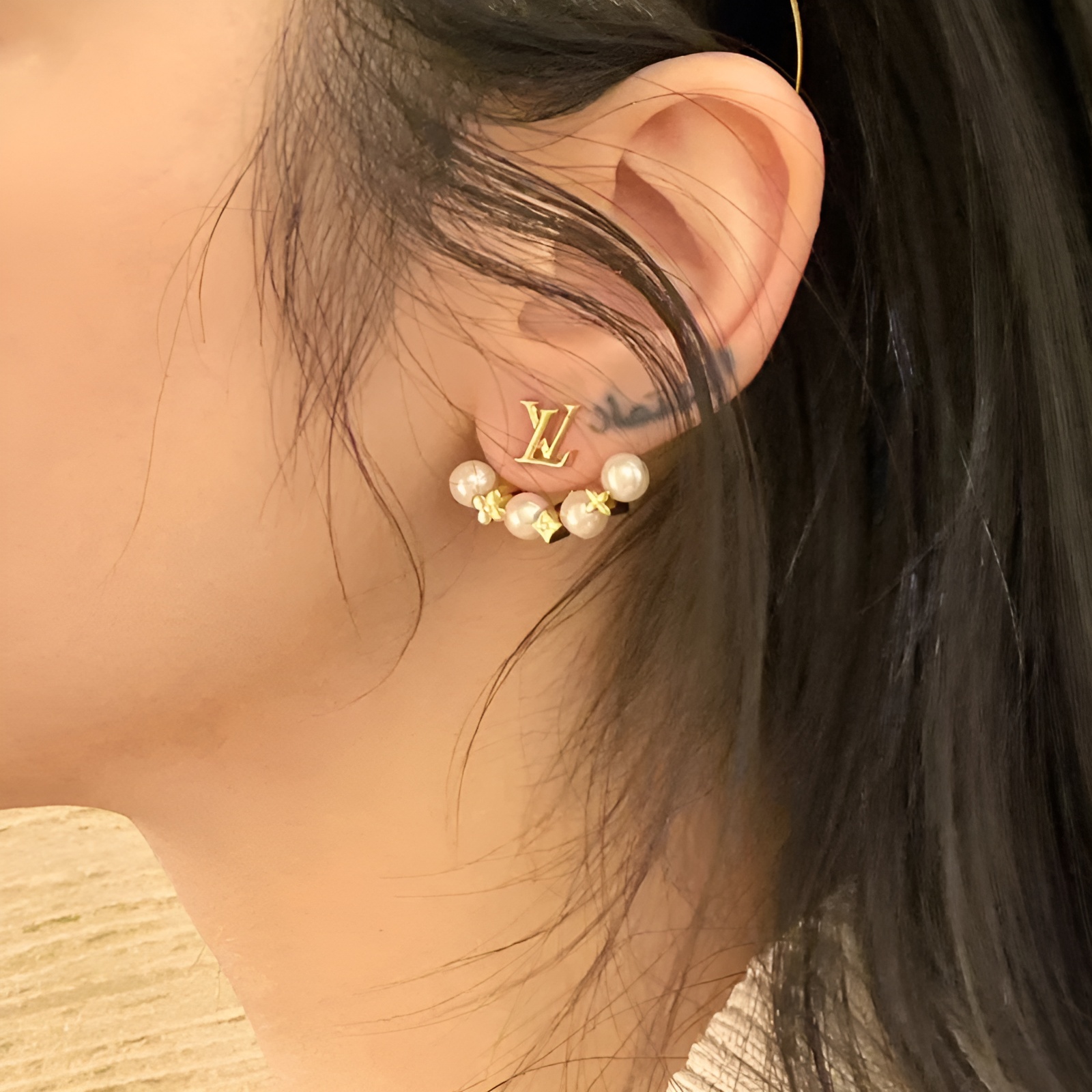 【ルイヴィトン】ピアス  0814-1-4