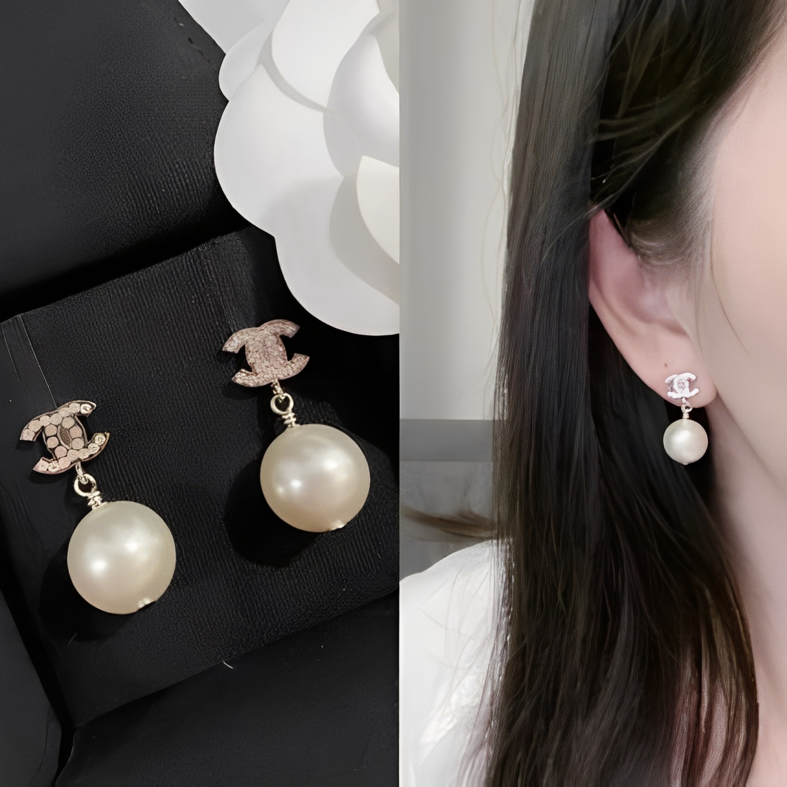 【シャネル】ピアス 1226-5-9