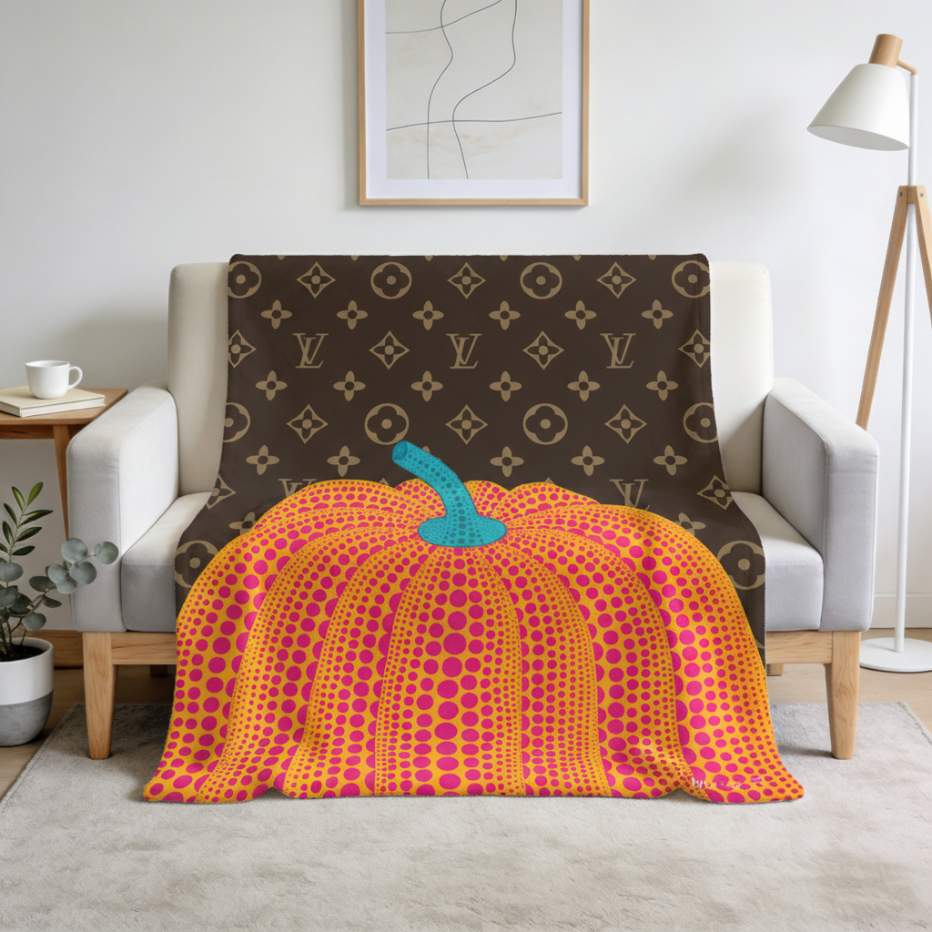 【ルイヴィトン】 ブランケット毛布 26018-7