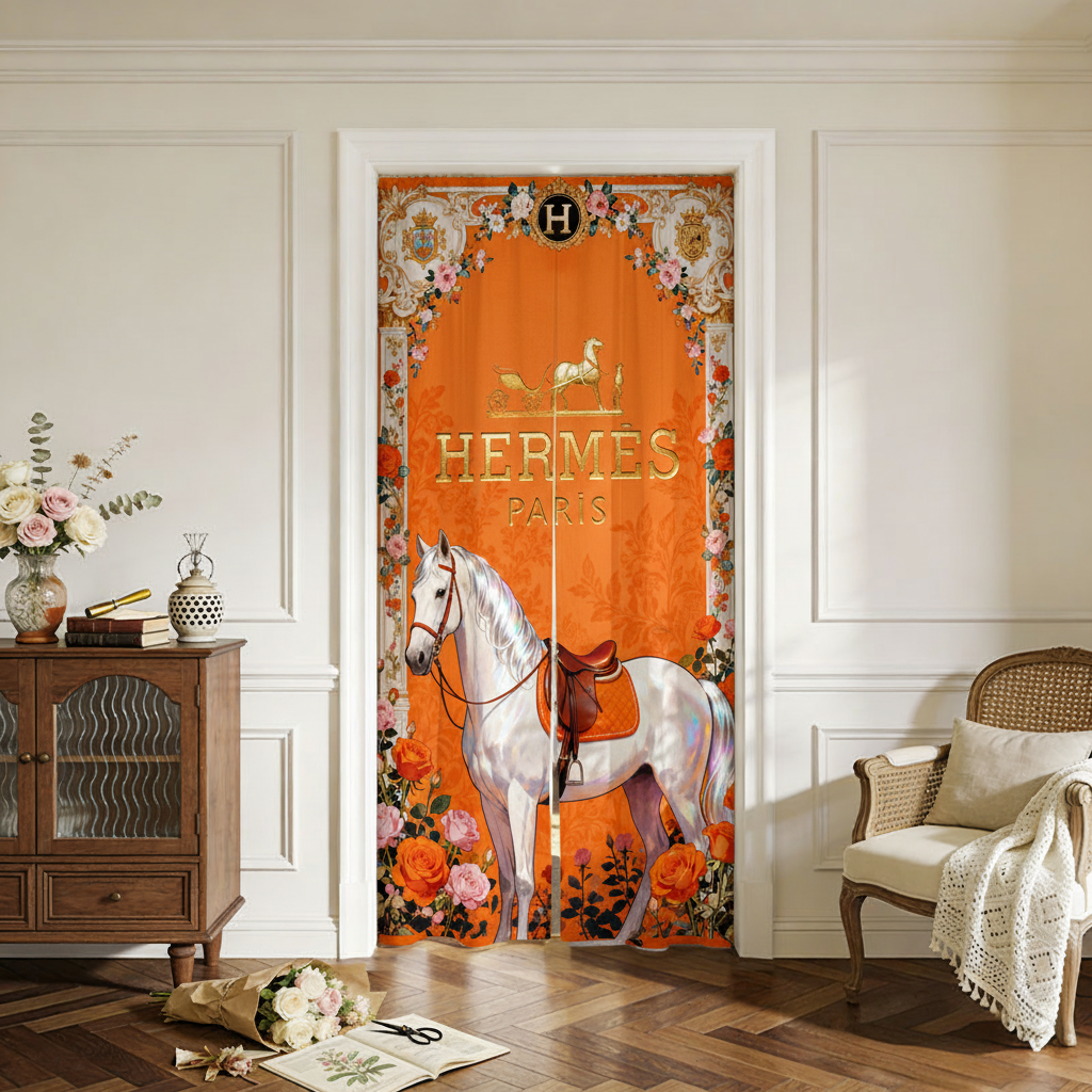 【エルメス】のれん間仕切り 冷気 遮断 保温見 26018-18