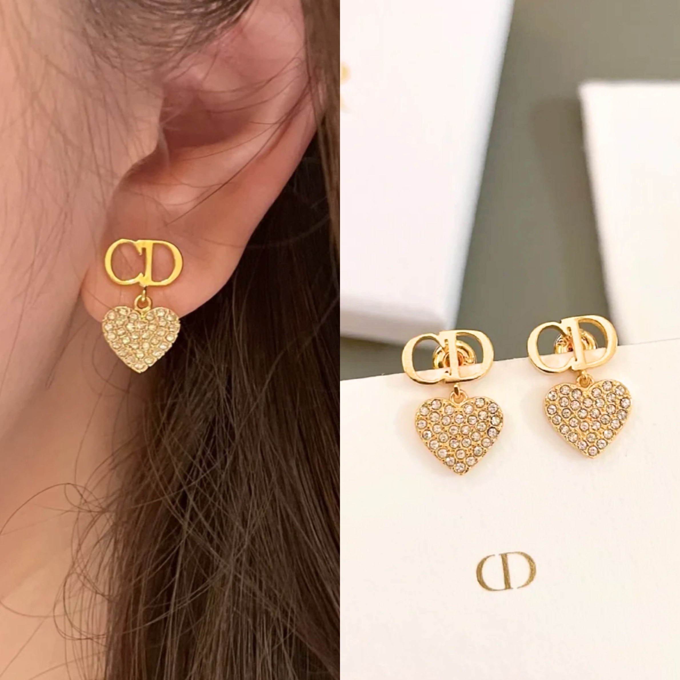 【ディオール】ピアス 0728-1-1