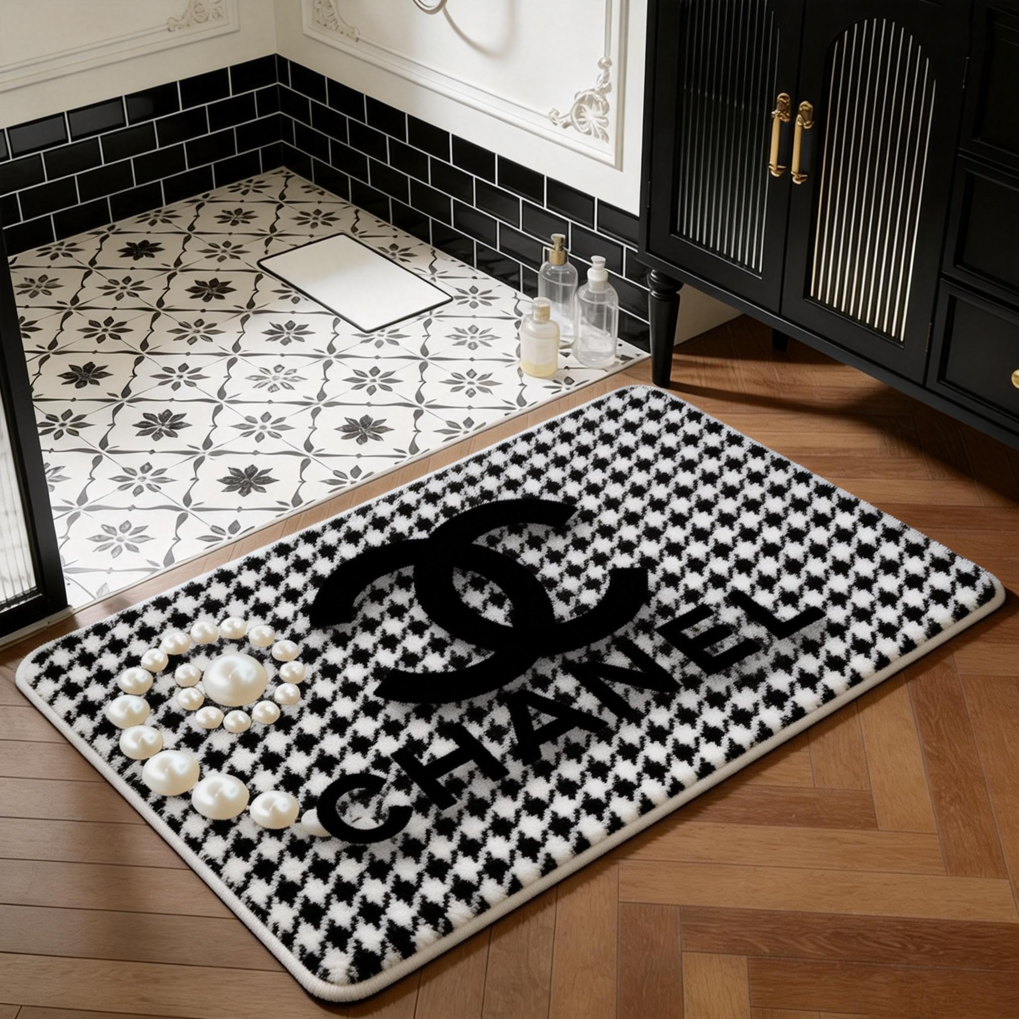 【シャネル】トイレマット·浴室マット 吸水速乾 0229-3-15-1