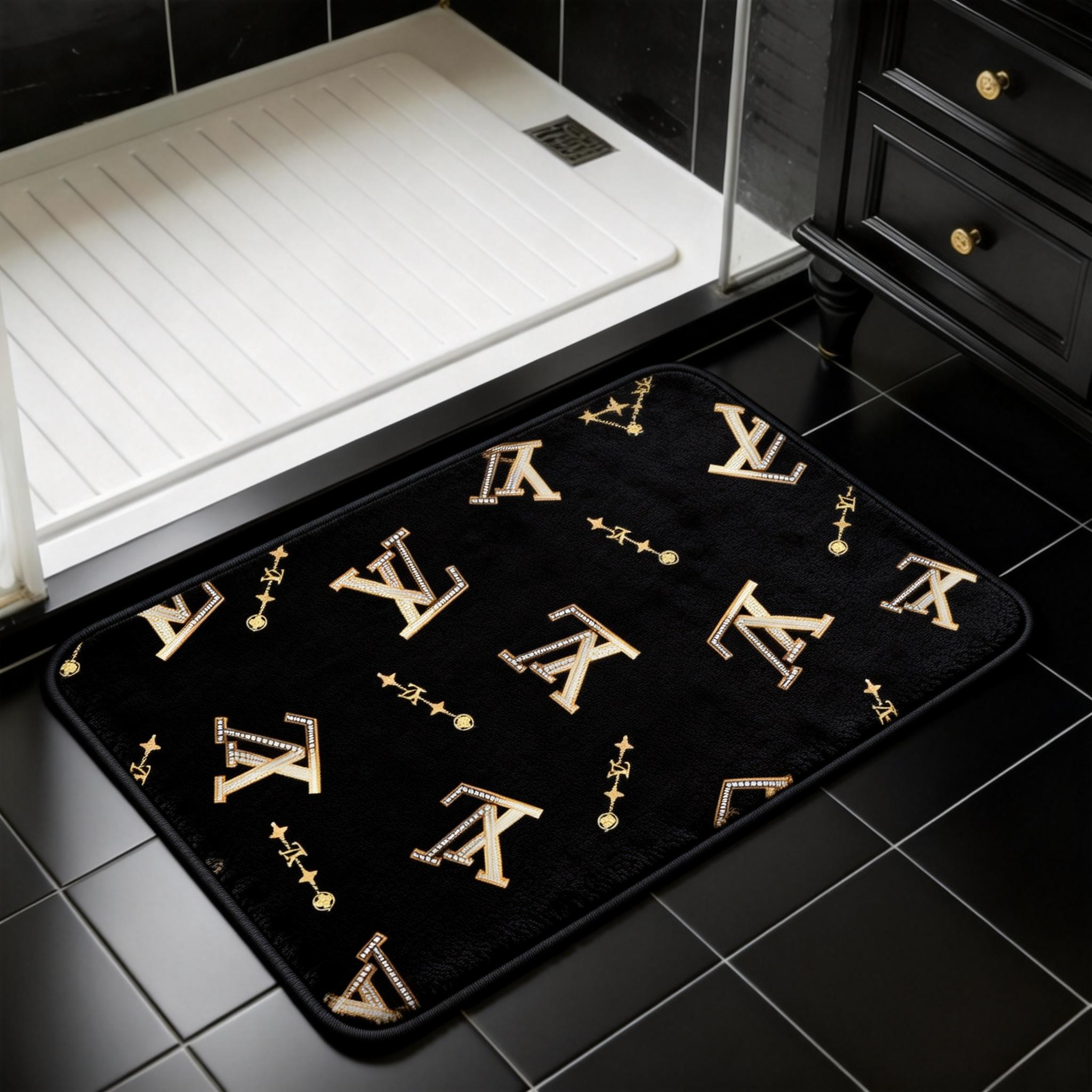 【ルイヴィトン】 トイレマット·浴室マット 吸水速乾 0506-2-5