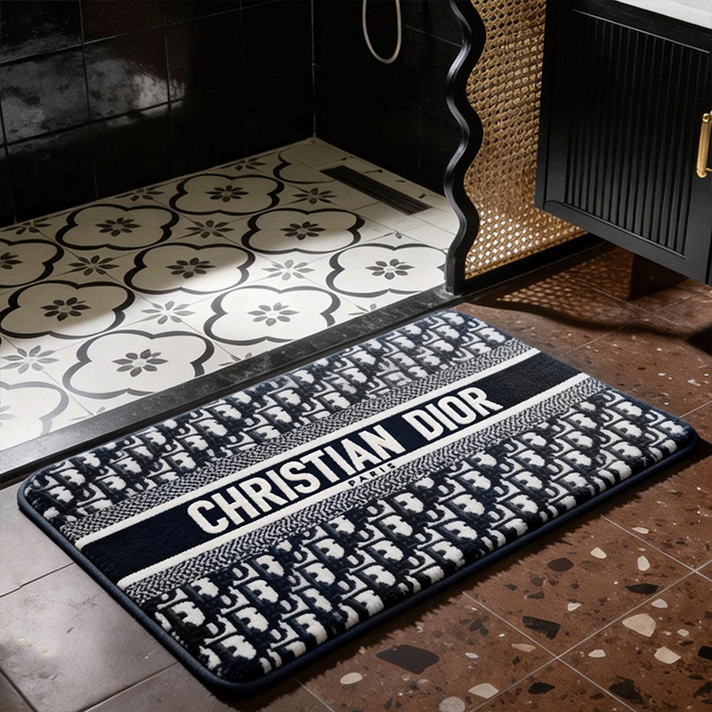 【ディオール】トイレマット·浴室マット 吸水速乾 0821-4-10-1