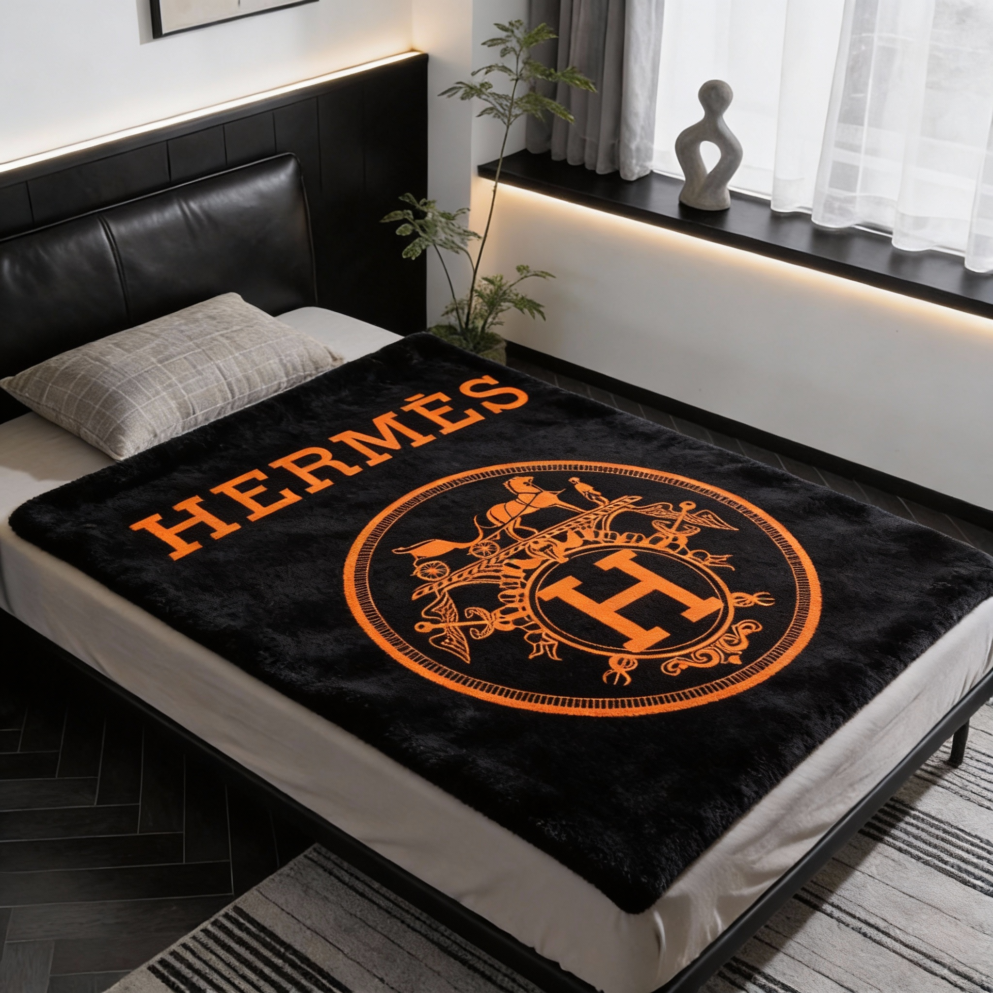 【エルメス】タオルケット 0705-1-4