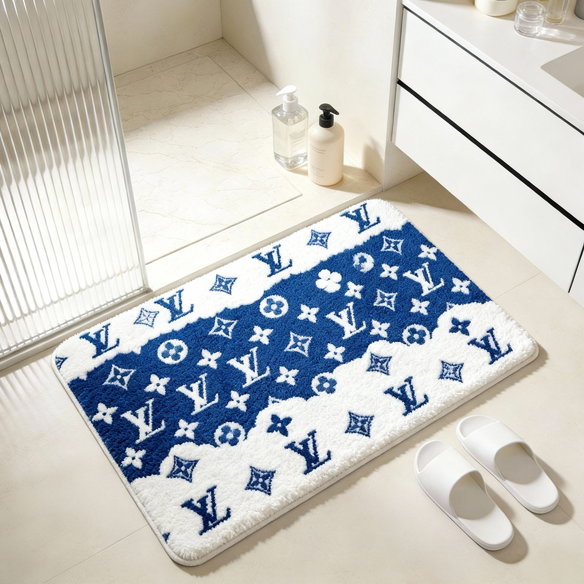 【ルイヴィトン】 トイレマット·浴室マット 吸水速乾 26017-40