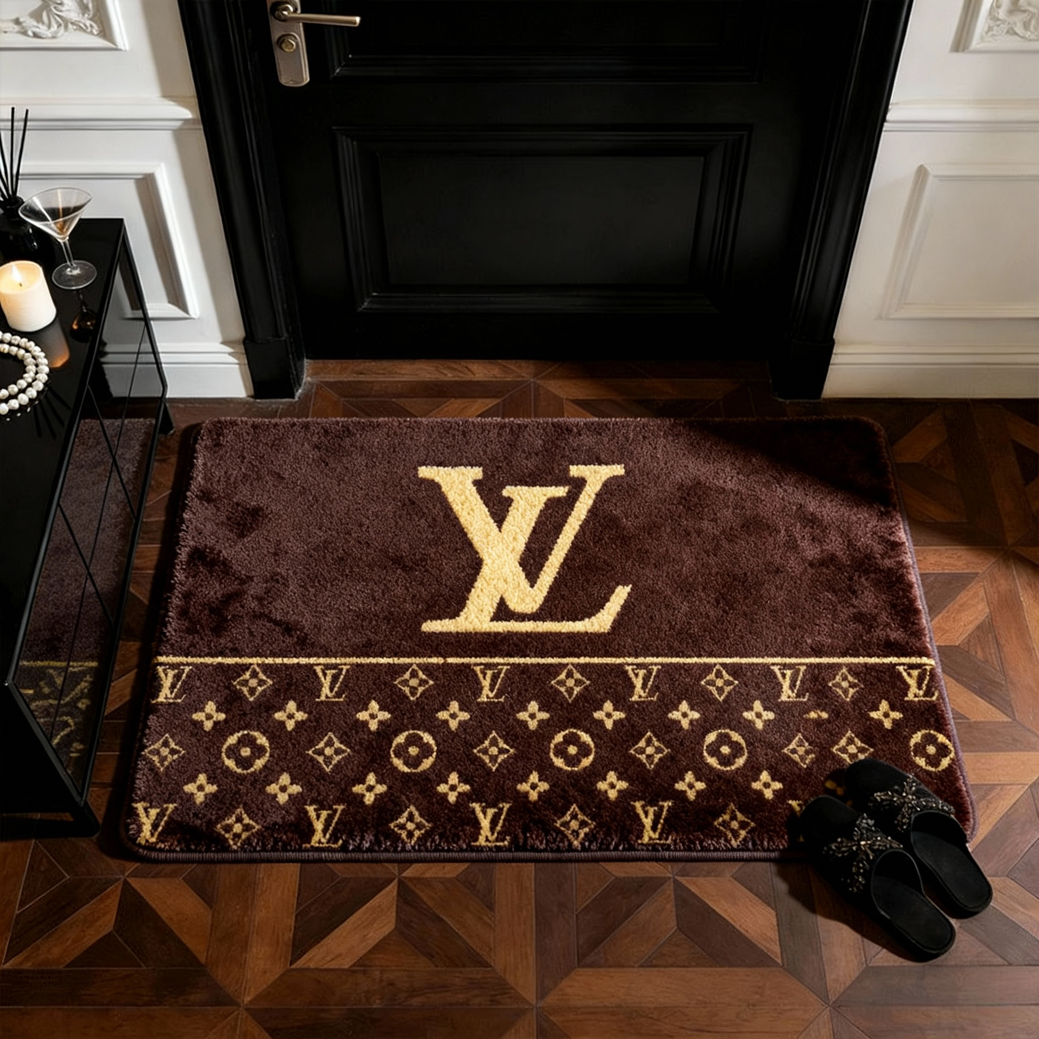 【ルイヴィトン】 玄関マット26017-34