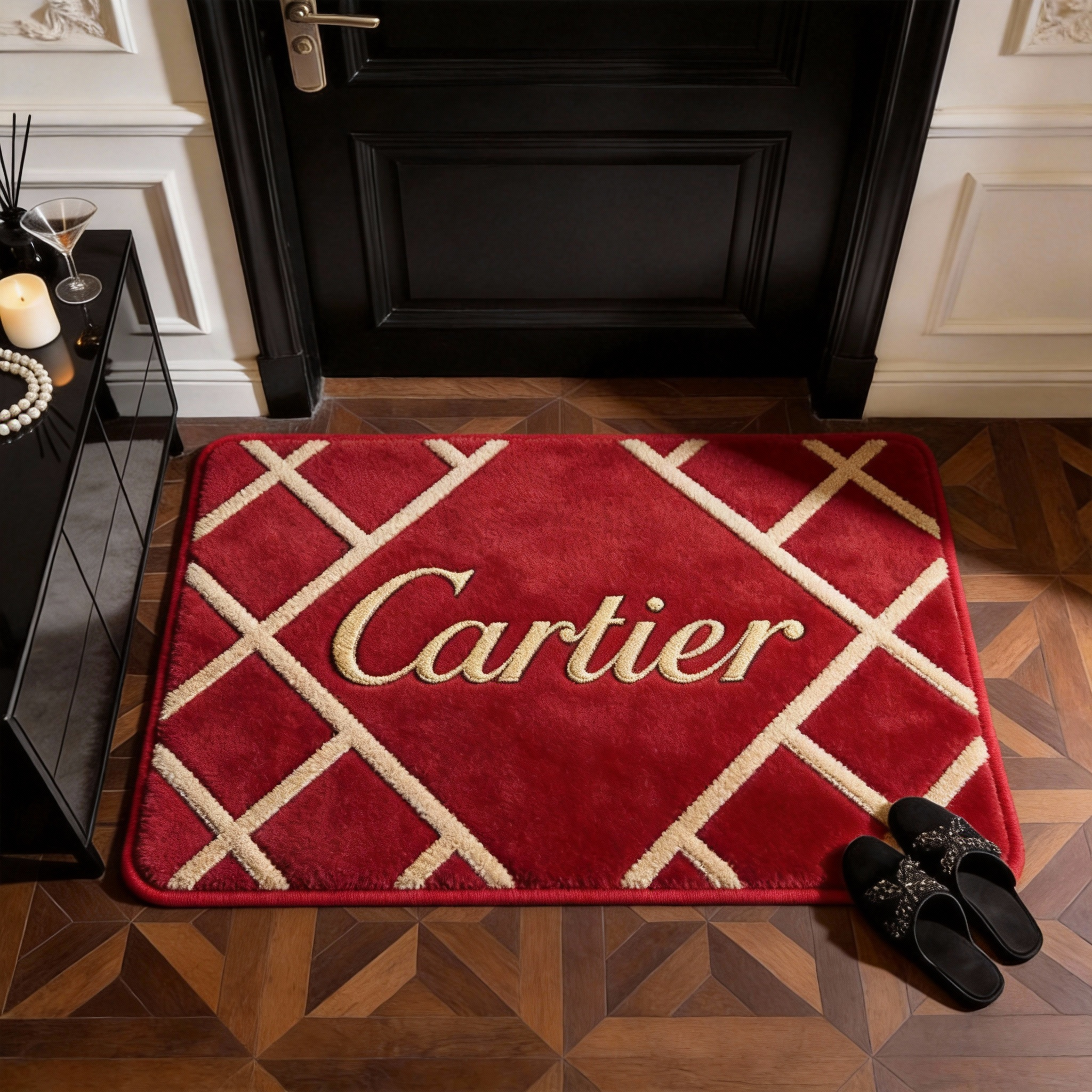 【カルティエ】 玄関マット26114-8