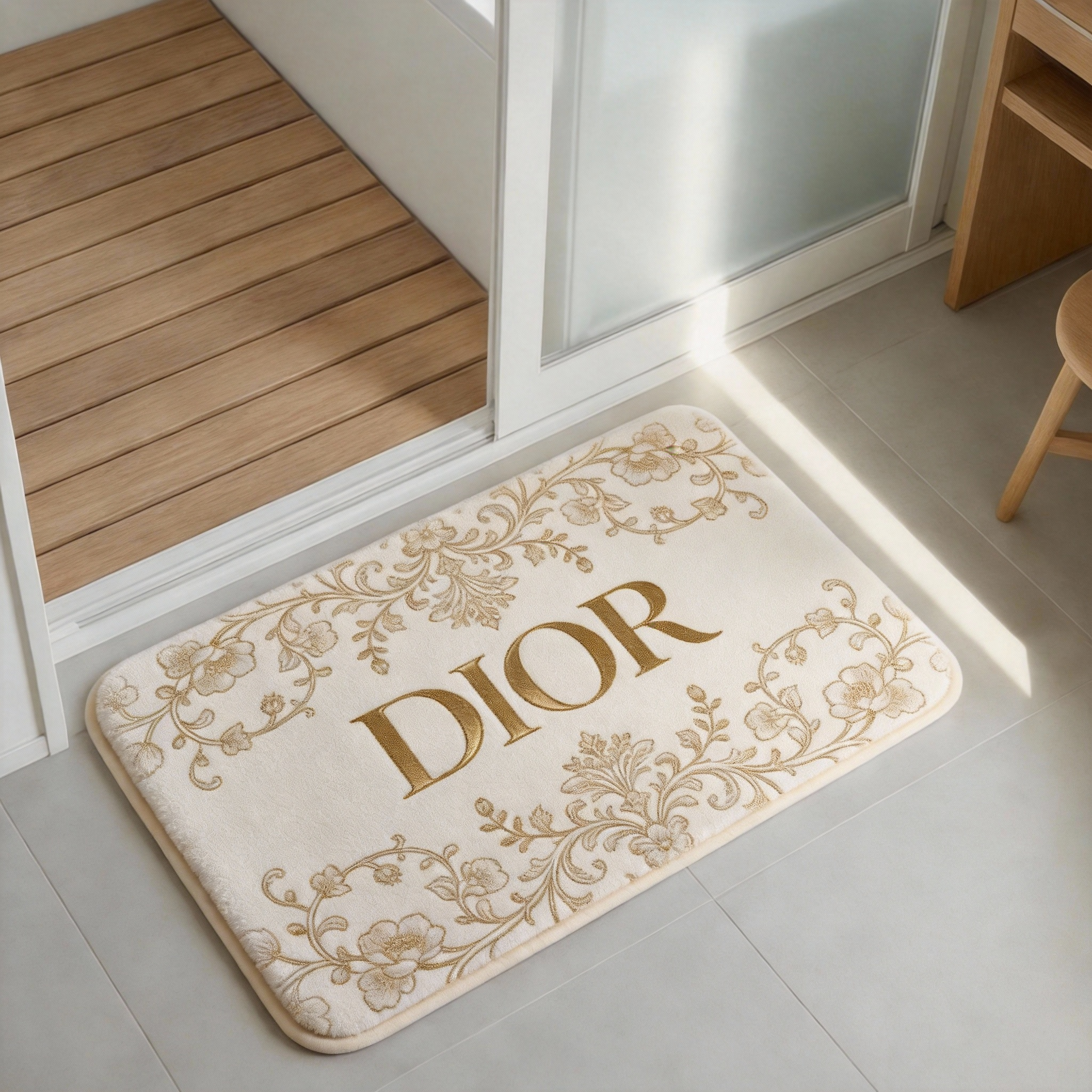 【ディオール】 トイレマット·浴室マット 吸水速乾 260203-22