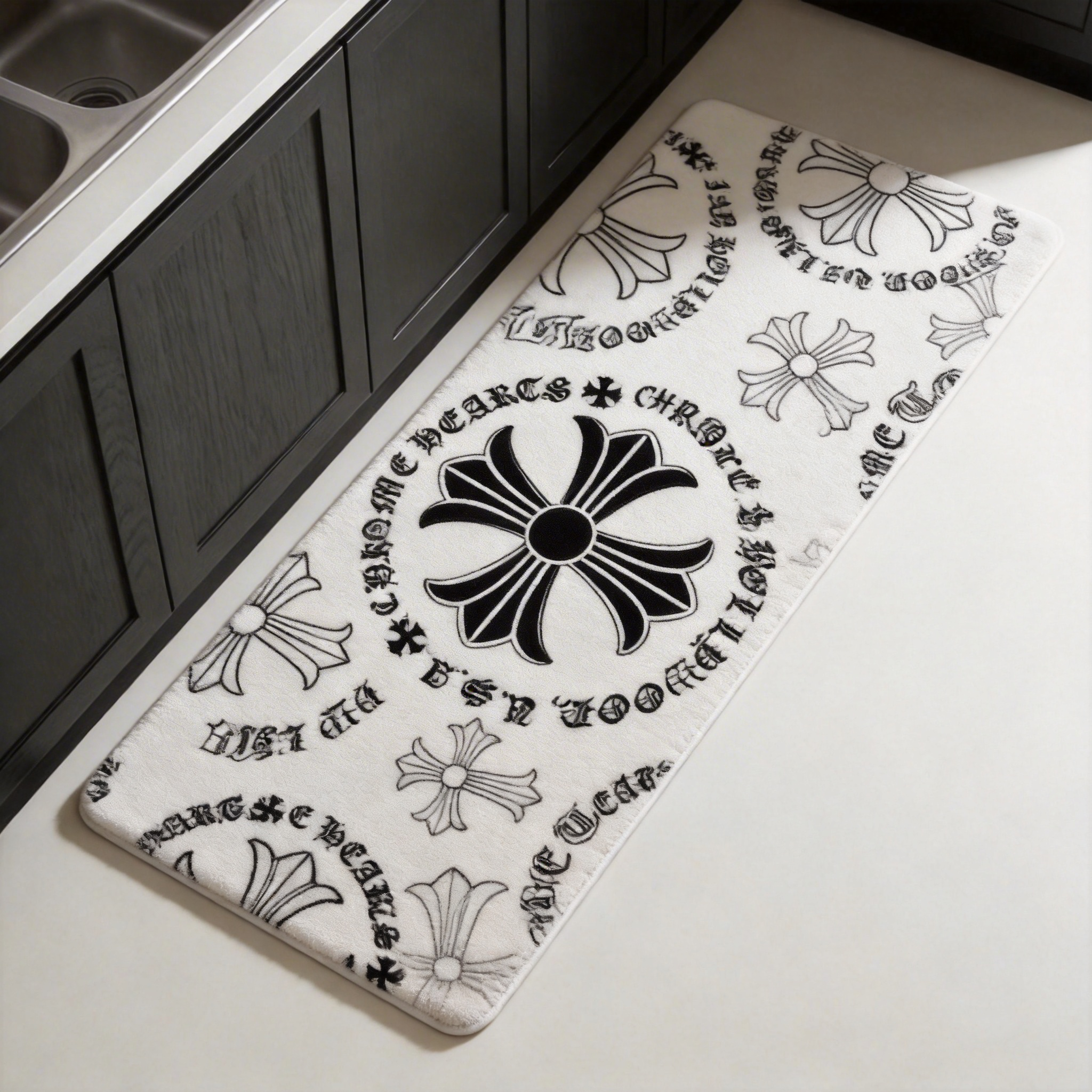 【 クロムハーツ】 キッチンマット 260310-34