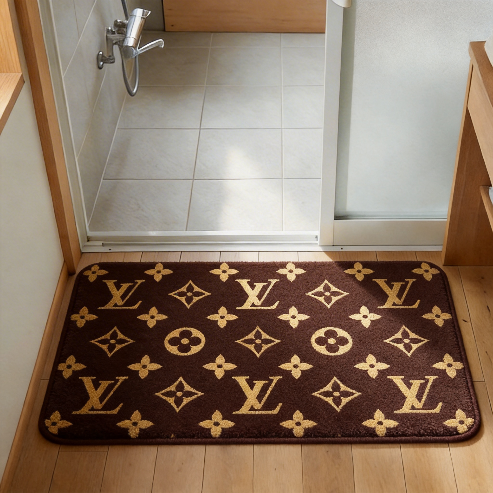 【ルイヴィトン】 トイレマット·浴室マット 吸水速乾 260310-17