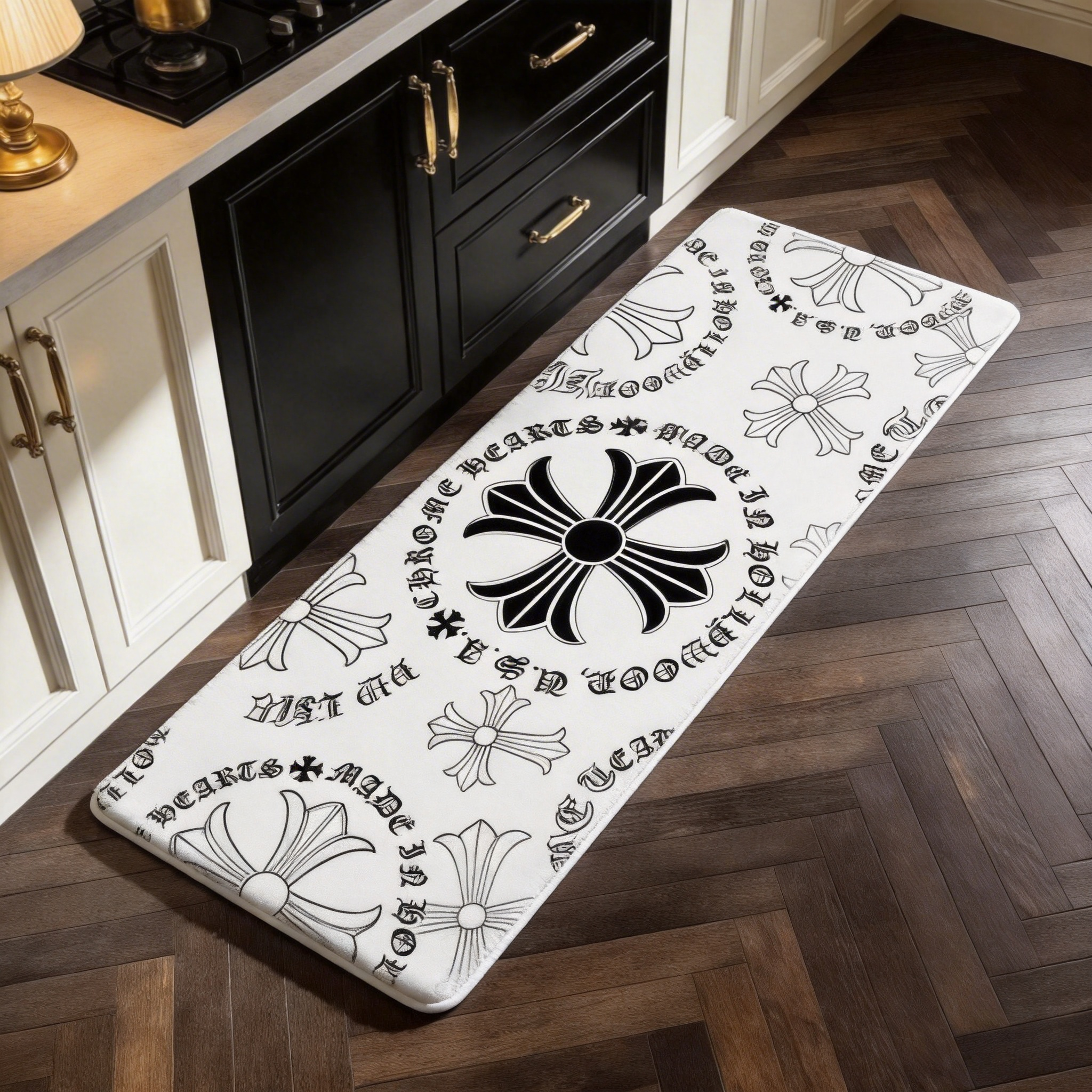 【 クロムハーツ】 キッチンマット 260310-34