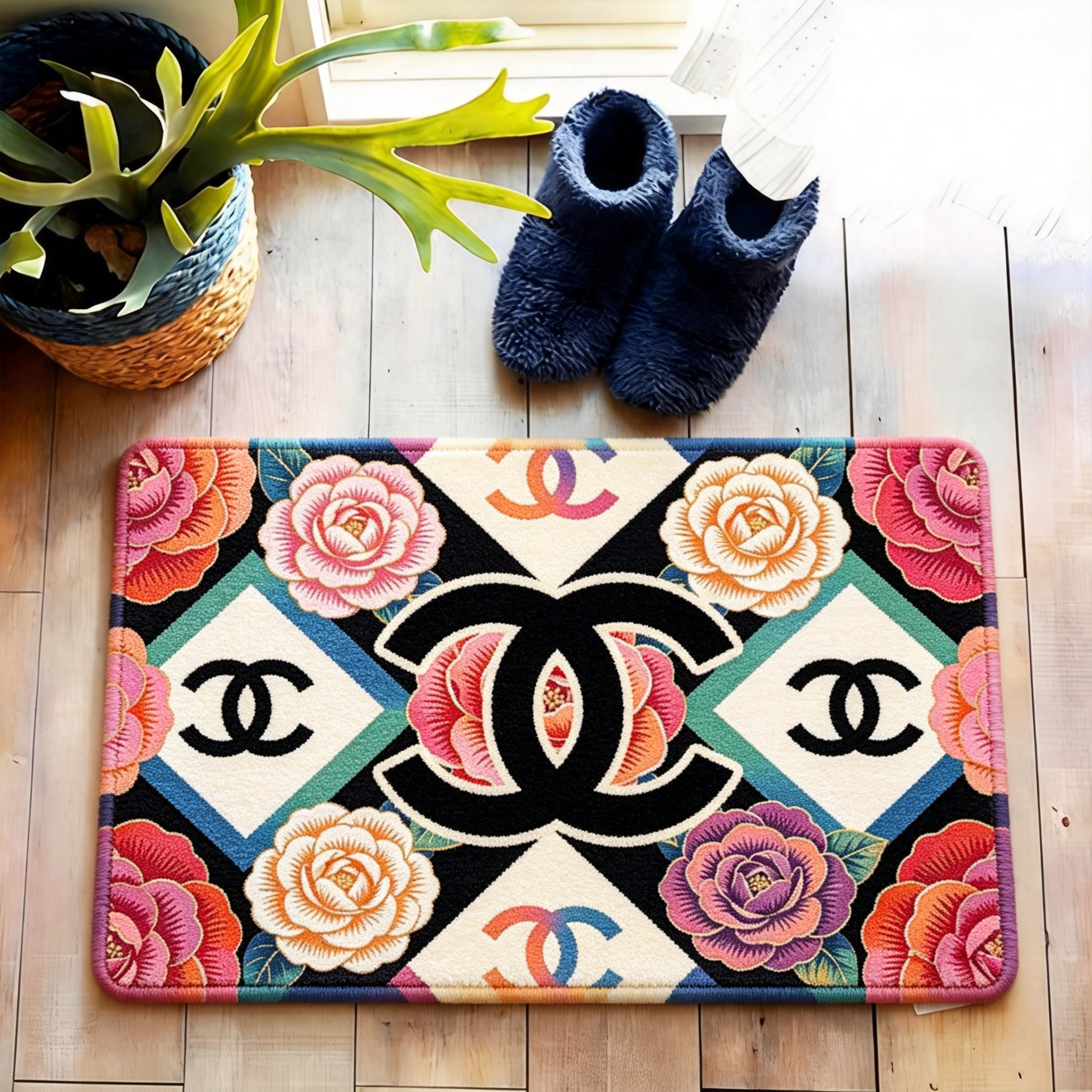 【シャネル】 玄関マット260410-4