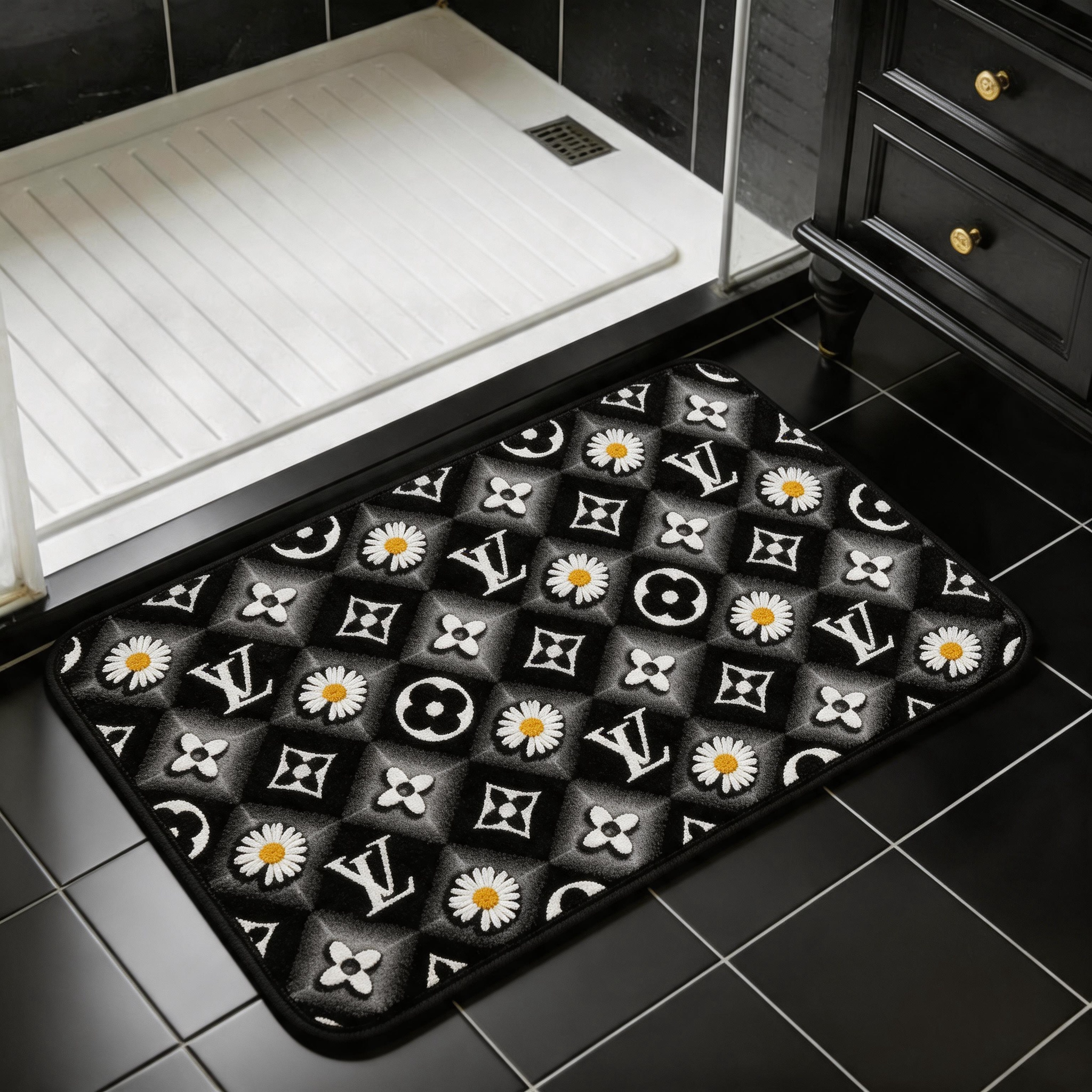 【ルイヴィトン】 トイレマット·浴室マット 吸水速乾 260714-21