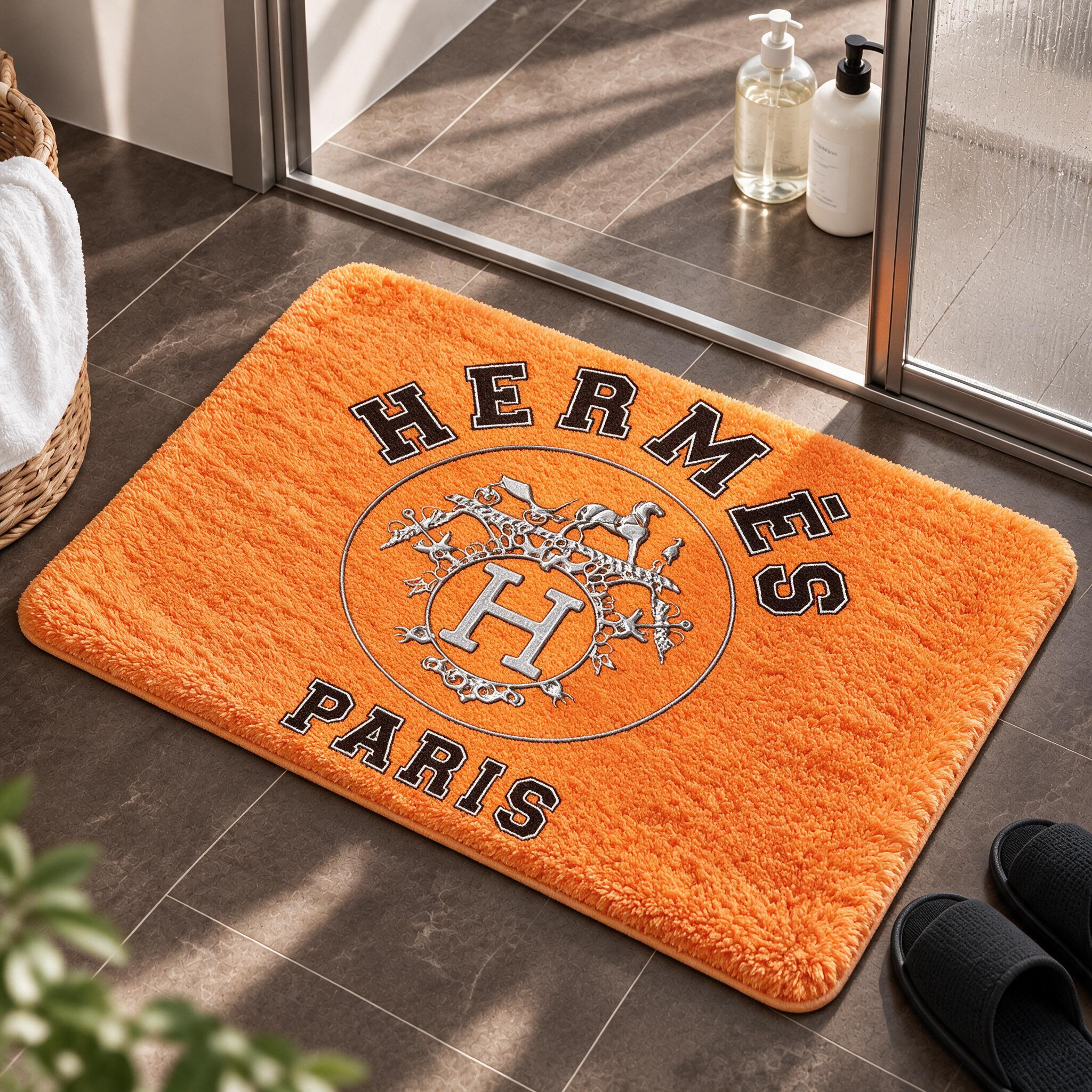 【エルメス】浴室マット 吸水速乾 26924-14