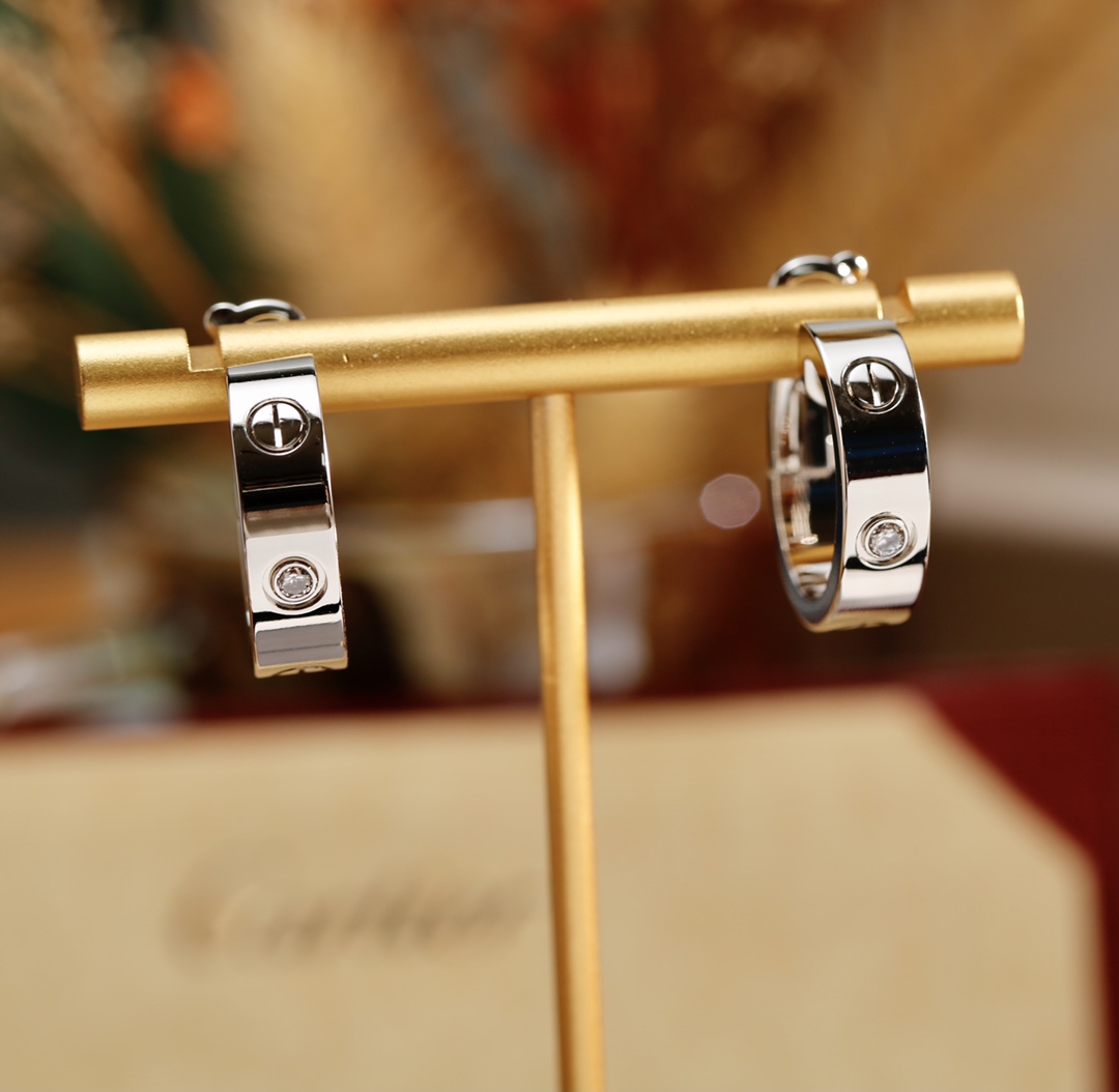 【カルティエ】ピアス  0527-1-1