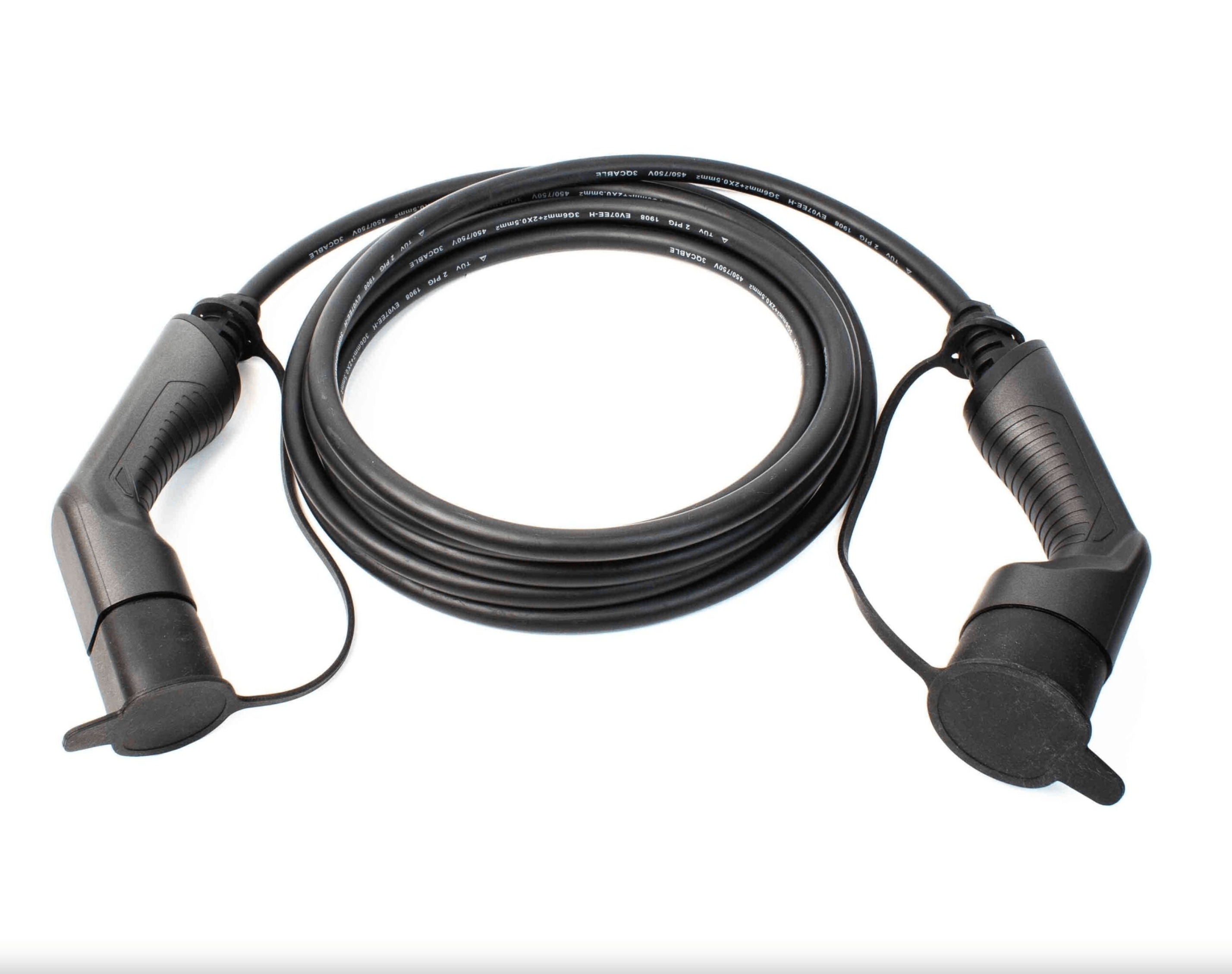 Type 2 to Type 2 EV Charging Cable | 10 Metre | 7kW
