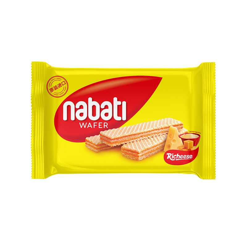 印尼進口nabati 麗起司威化餅乾約25g 納寶帝起司口味散裝休閒零食