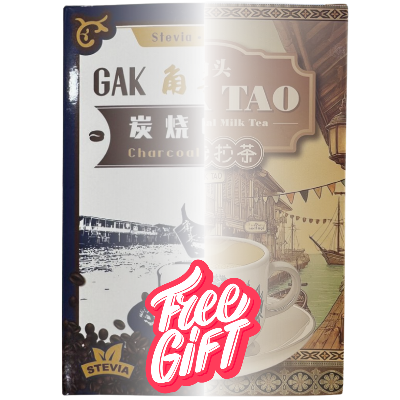 [NOT FOR SALE] 随机送1盒 角头炭烧白咖啡或TRADITION TEH TARIK 角头传统拉茶 
