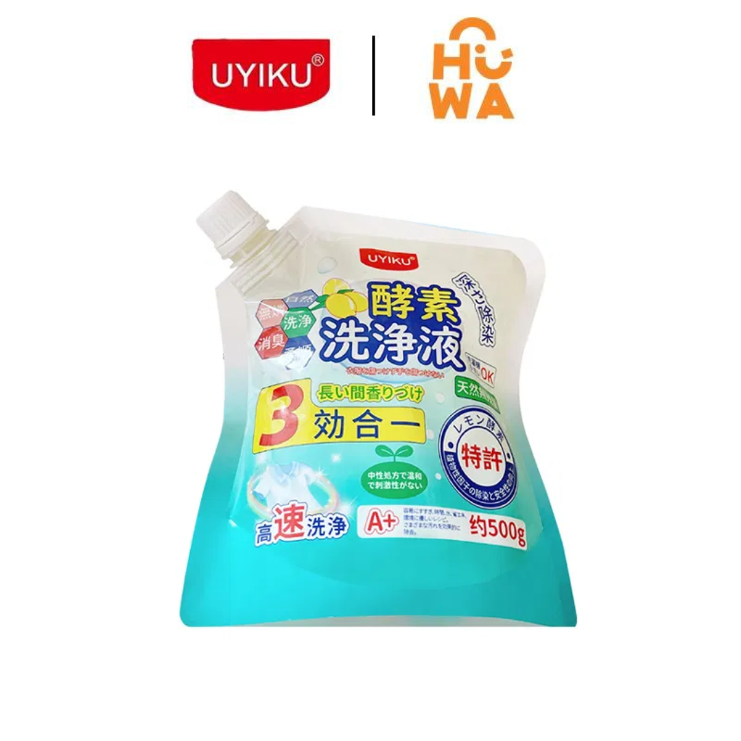 U65 - LEMON ENZYME LAUNDRY DETERGENT BAG-huwagroup