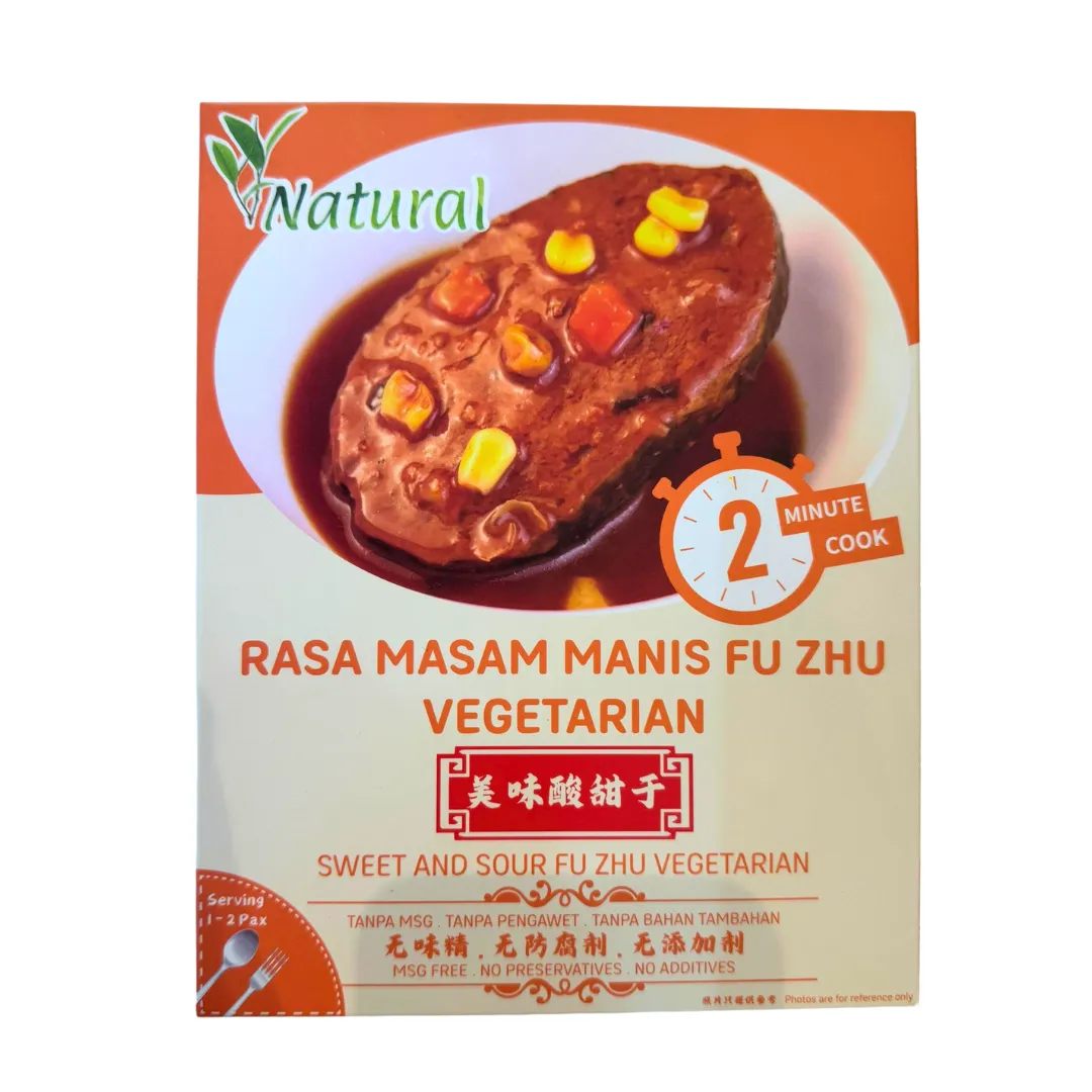 [NOT NOT SALES] SWEET AND SOUR FU ZHU VEGETARIAN (330g) 美味酸甜于