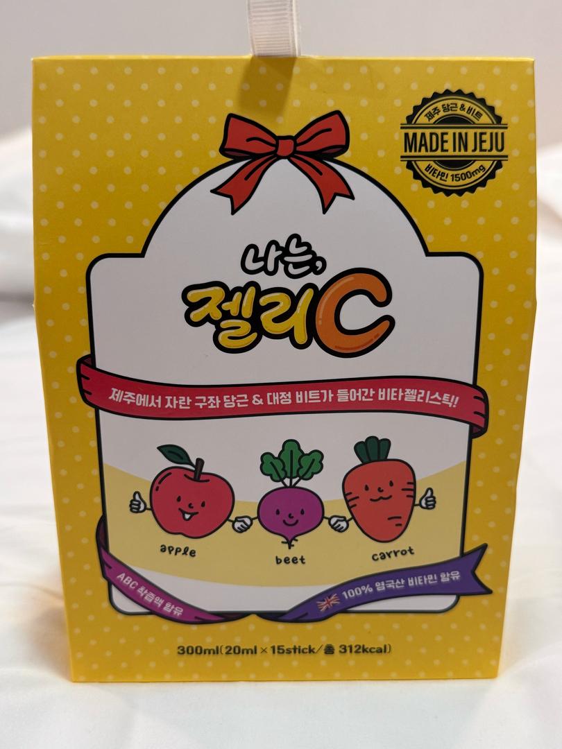 DK24 -JEJU FRUIT & VEGGIE JELLY STICK (20ml x 15) 济州水果蔬菜果冻条-huwagroup