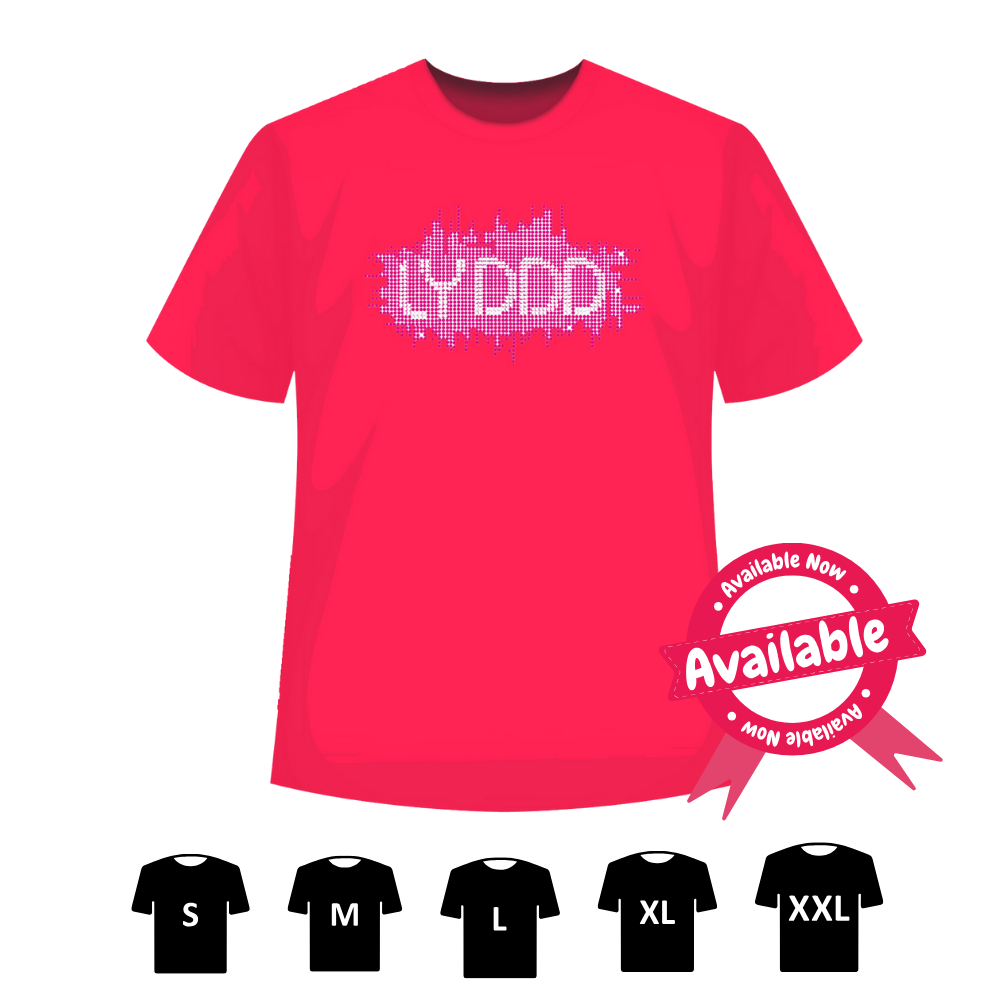 {Ready Stock} LYDDD Tshirt-Pink
