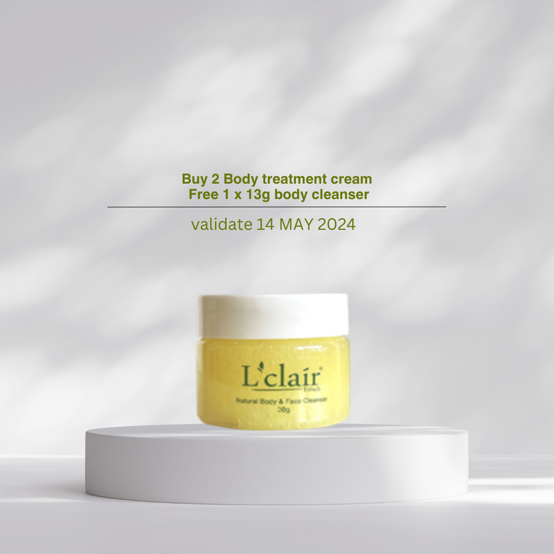 (NOT FOR SELL)LCLAIR SEASALT FACE/BODY CLEANSER 30G-huwagroup