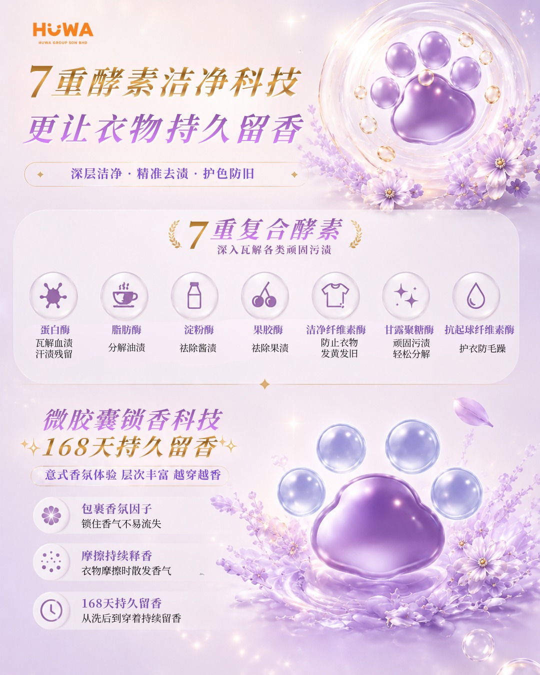 CG42 - BayecoMAX Cat Fun Laundry Pods (Dreamy Fragrance) 12g x 39pacs 貝純 貓爪樂洗衣球 (夢幻香氣) (12g x 39粒)