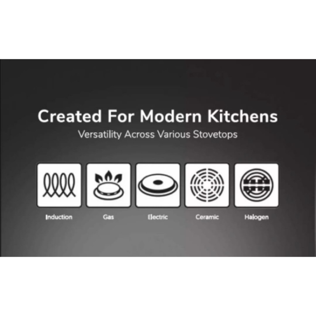 WONDERCHEF 40cm Round Bottom Wok 5-ply SUS304 One-piece Construction Frying Wok 圆底5层304不锈钢一体成型40cm炒锅-CF1-huwagroup