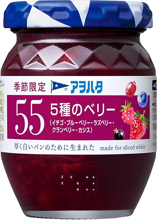 JT247 - Aohata 55 Five Kinds of Berries 低糖果酱【什果】-huwagroup