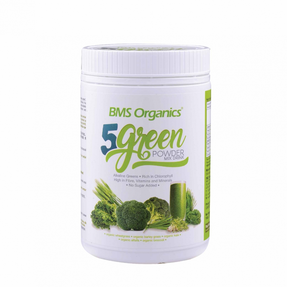 BMS Organics-5 Green Powder (150g)
