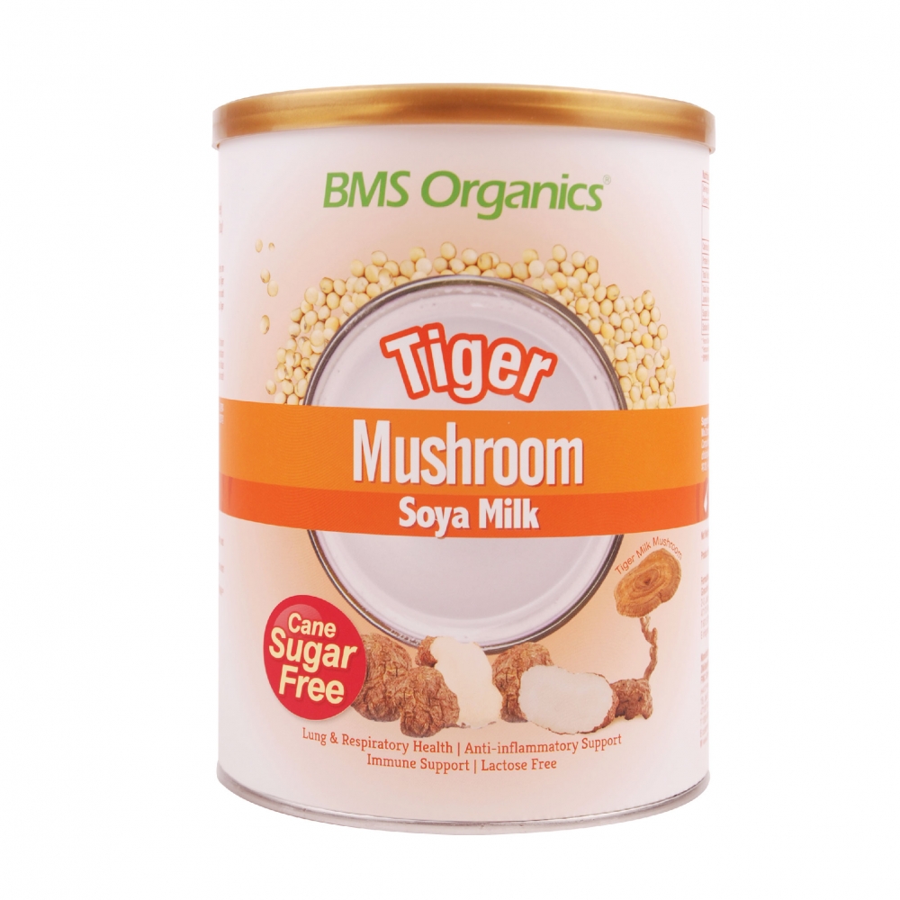 BMS Organics-Tiger Mushroom Soya Milk (Cane Sugar Free) (750g) 