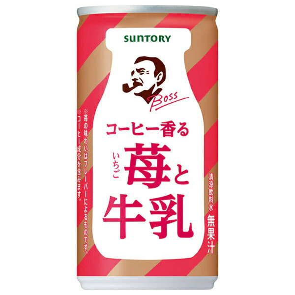 JT317 - Boss Coffee-Scented Strawberry and Milk Can 香浓草莓牛奶-huwagroup