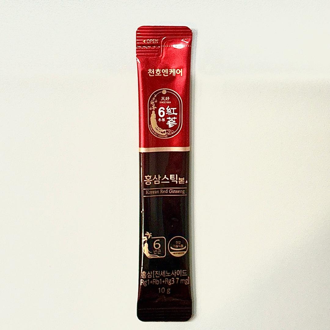 DK93 -CHUNHO 6 YEARS RED GINSENG STICK (10g x100PCS) 天好6年红参条-huwagroup