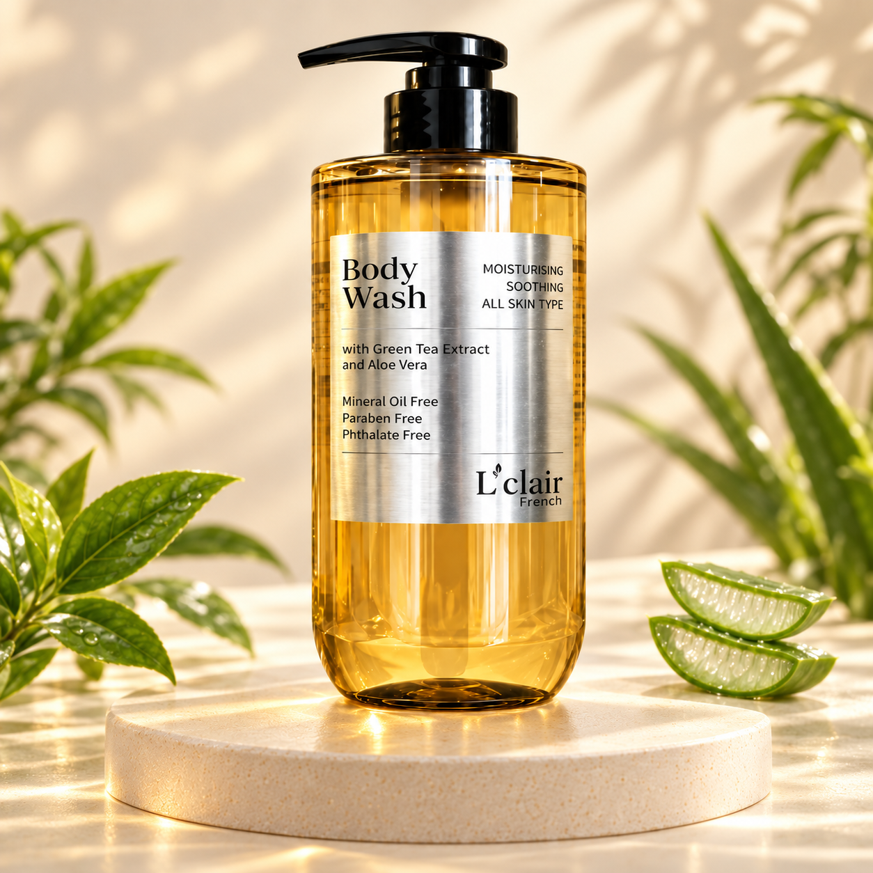 L23 - LCLAIR MOISTURISING SOOTHING BODY WASH(525ML)